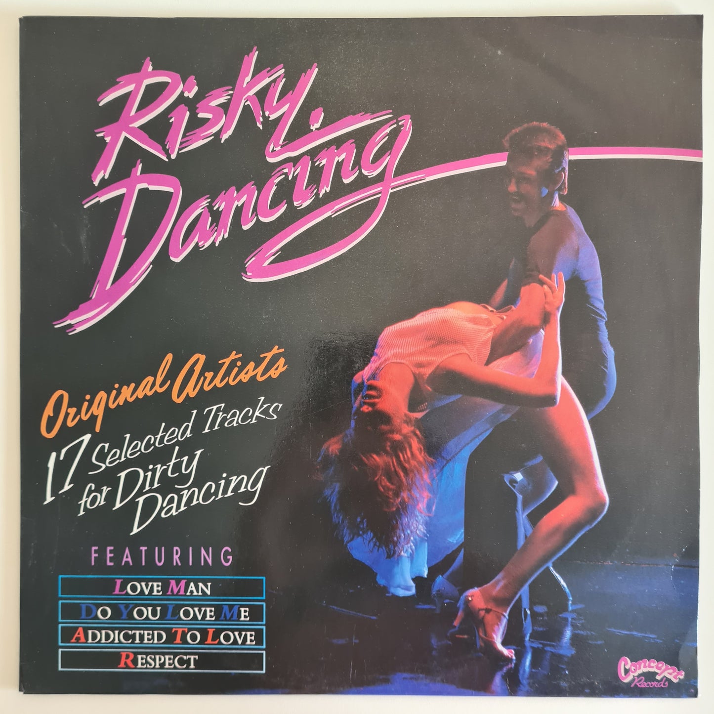 Various – Risky Dancing - 1988 - Vinyl Record LP