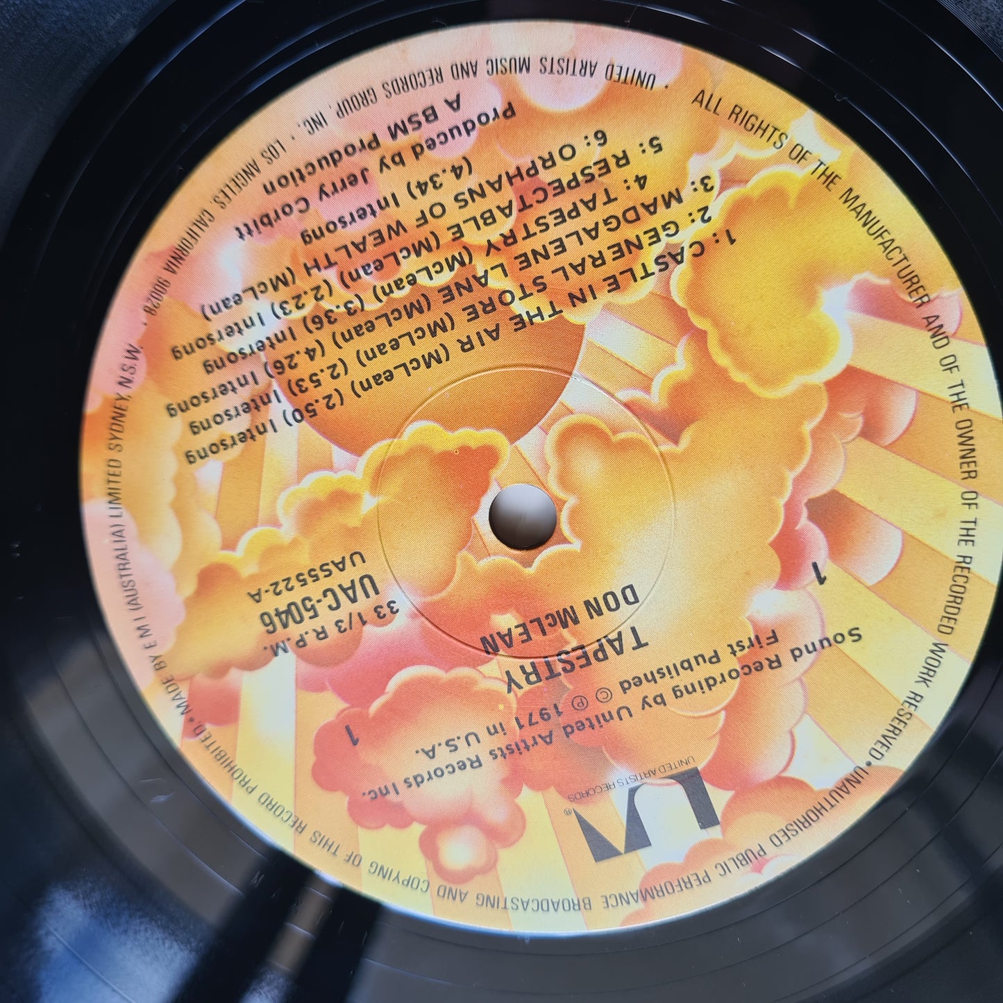Don McLean - Tapestry - 1971 - Vinyl Record LP