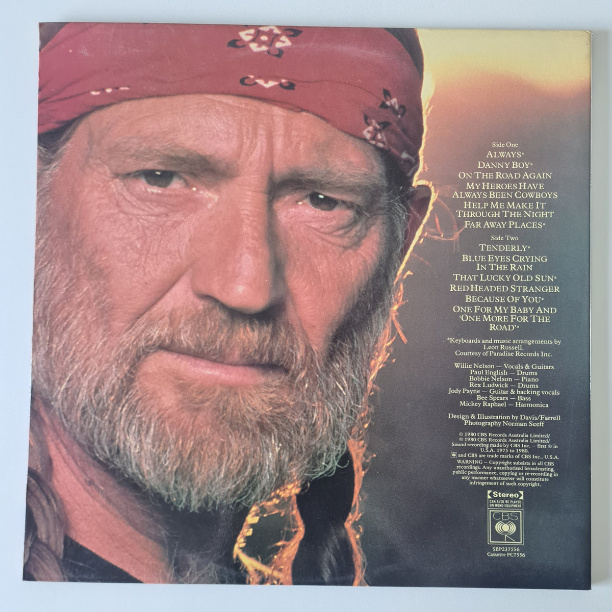 Willie Nelson – Always - 1980 (Rare New Zealand Gatefold Pressing) - Vinyl Record LP