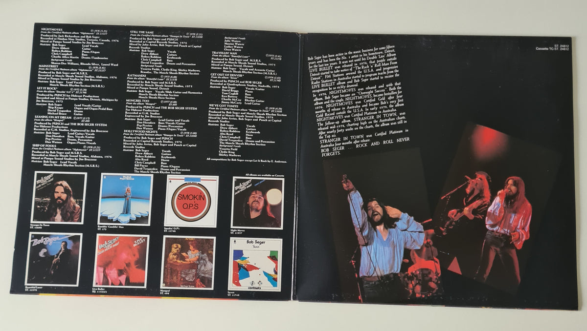 Bob Seger – The Bob Seger Collection (Greatest Hits) - 1979 (Australian Only Pressing) - Vinyl Record LP