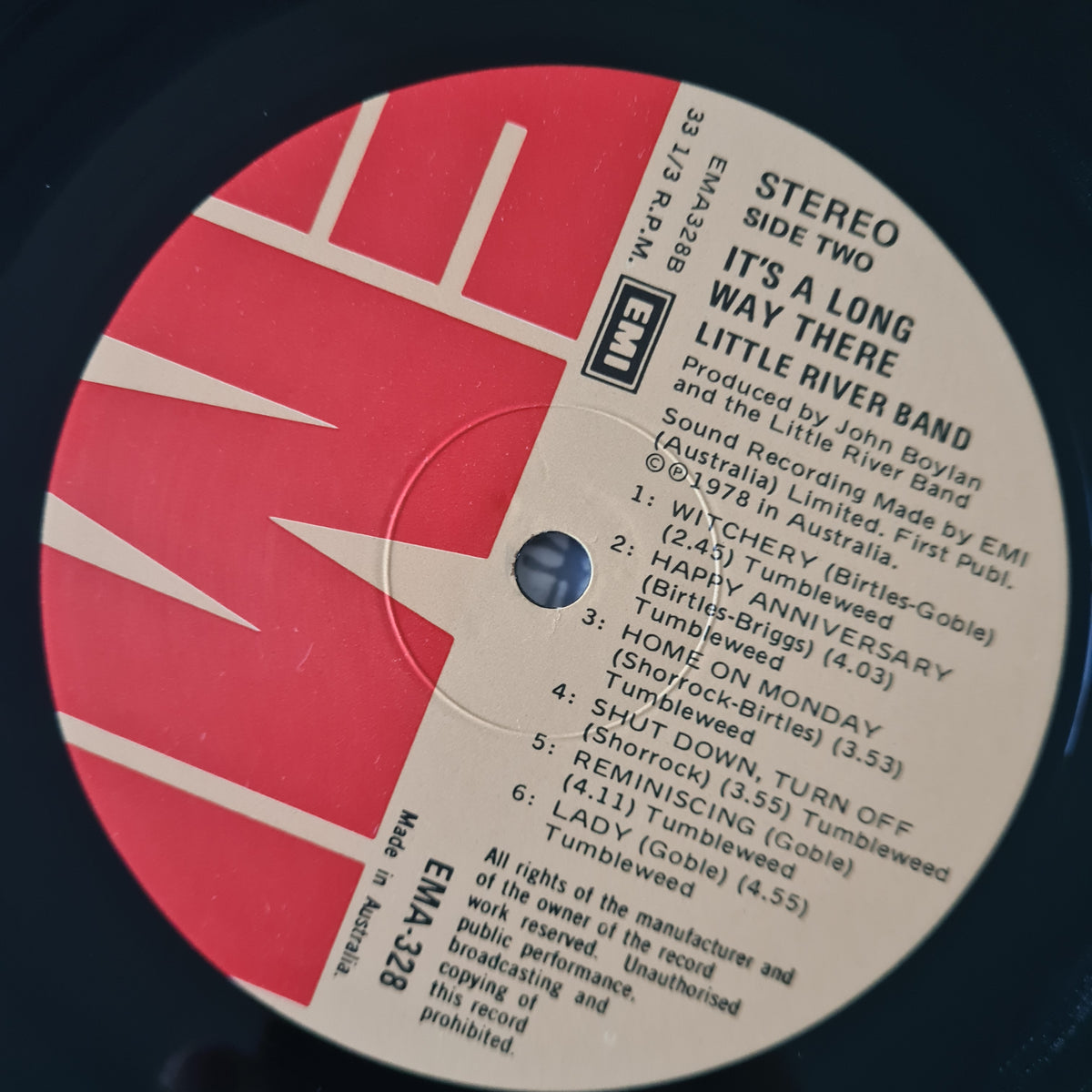 Little River Band – It's A Long Way There (Greatest Hits) - 1978 - Vinyl Record LP
