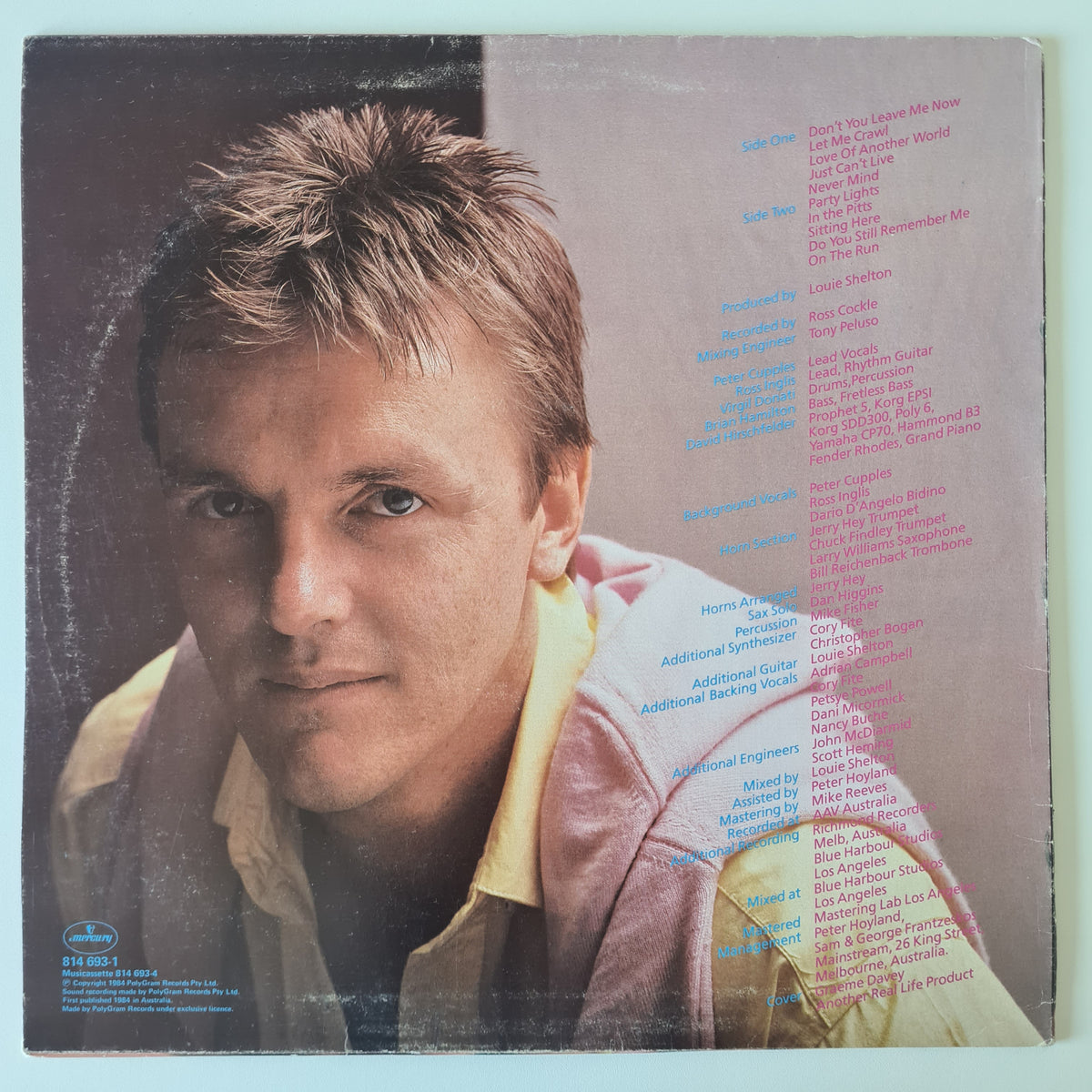 Peter Cupples (Stylus) – Half The Effort Twice The Effect - 1984 - Vinyl Record LP