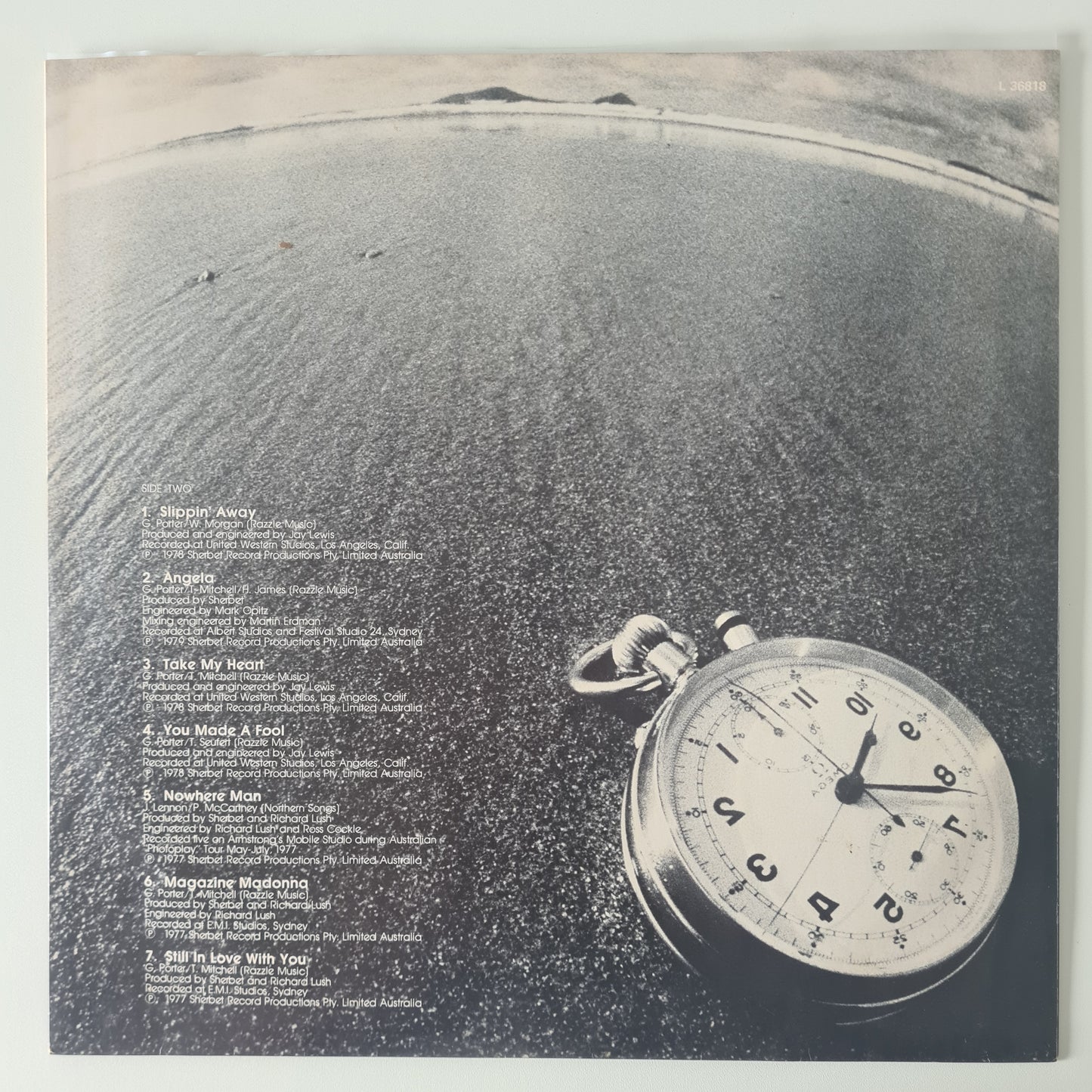 Sherbet – Track Record - 1979- Vinyl Record LP