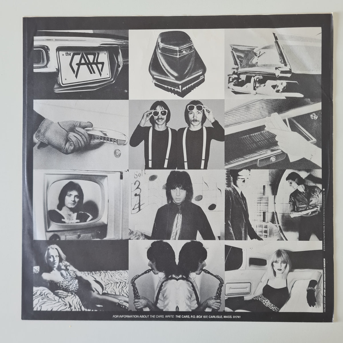 The Cars – The Cars (Debut Album) - 1978 (First Australian Pressing) - Vinyl Record LP (near mint)