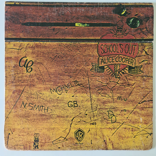 Alice Cooper – School's Out - 1972 (First Australian Pressing with folding desk cover)- Vinyl Record LP