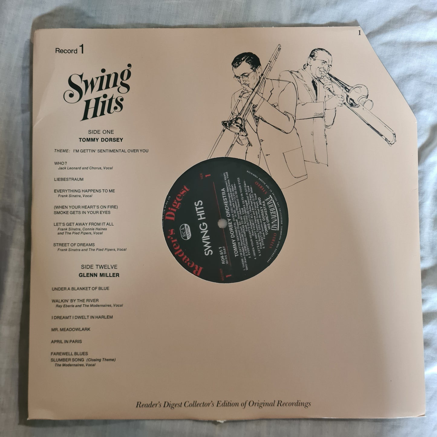 Various Artists: – Swing Hits (Tommy Dorsey, Benny Goodman, Glenn Miller, Artie Shaw) - 6 LP Vinyl Record BOX SET