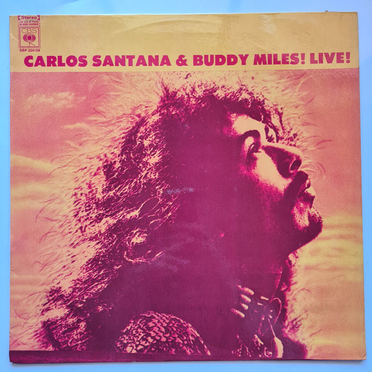 Carlos Santana & Buddy Miles – Carlos Santana And Buddy Miles! Live! - 1972 - Vinyl Record LP (near mint)