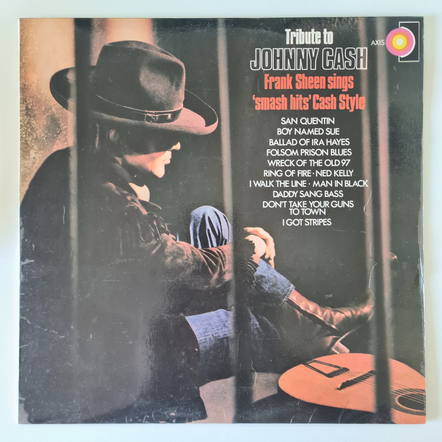 Frank Sheen – Tribute To Johnny Cash - Unknown Year - Vinyl Record LP