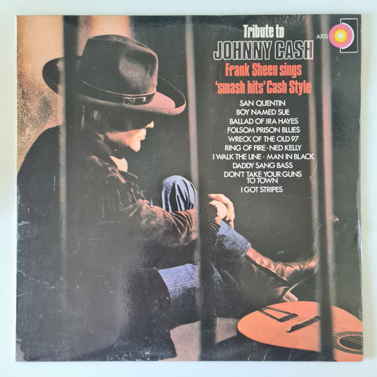 Frank Sheen – Tribute To Johnny Cash - Unknown Year - Vinyl Record LP