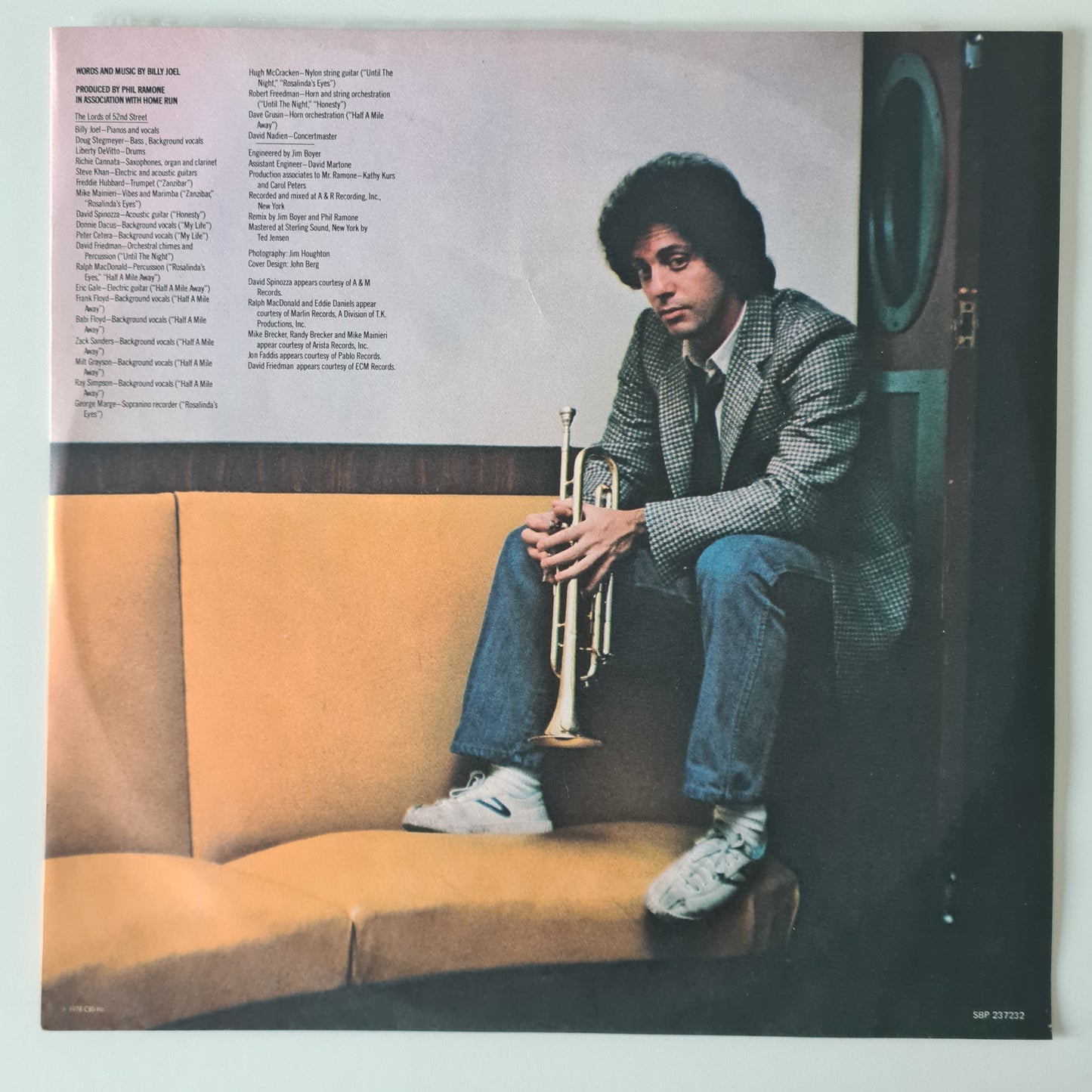Billy Joel – 52nd Street - 1978 - Vinyl Record LP