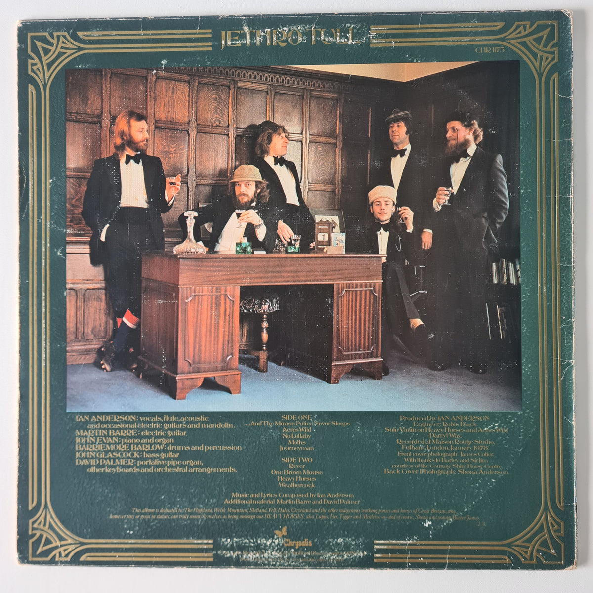 Jethro Tull – Heavy Horses - 1979 - Vinyl Record LP