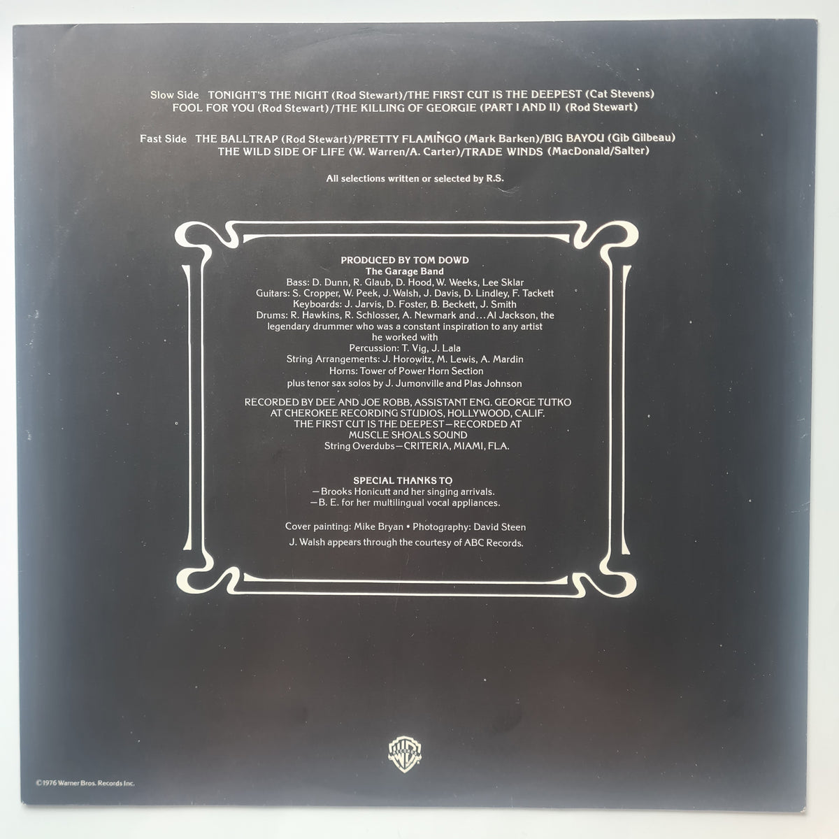 Rod Stewart – A Night On The Town - 1976 - Vinyl Record LP