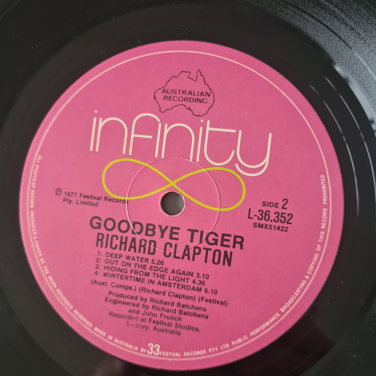 Richard Clapton – Goodbye Tiger - 1977 (Gatefold) - Vinyl Record LP