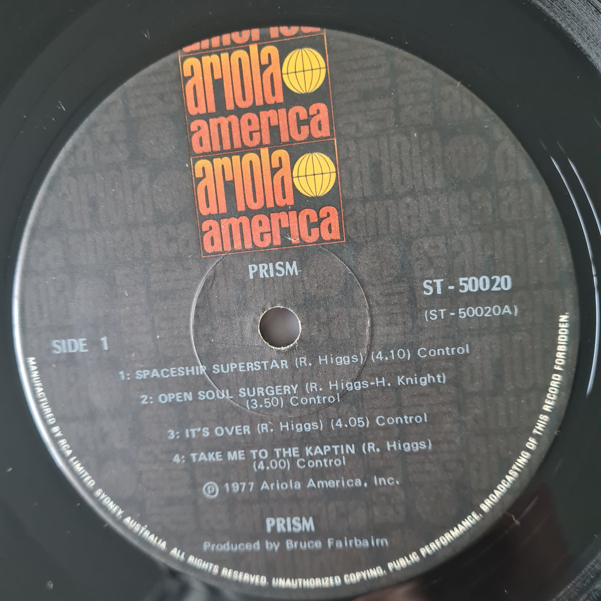 Prism – Prism - 1977 - Vinyl Record LP