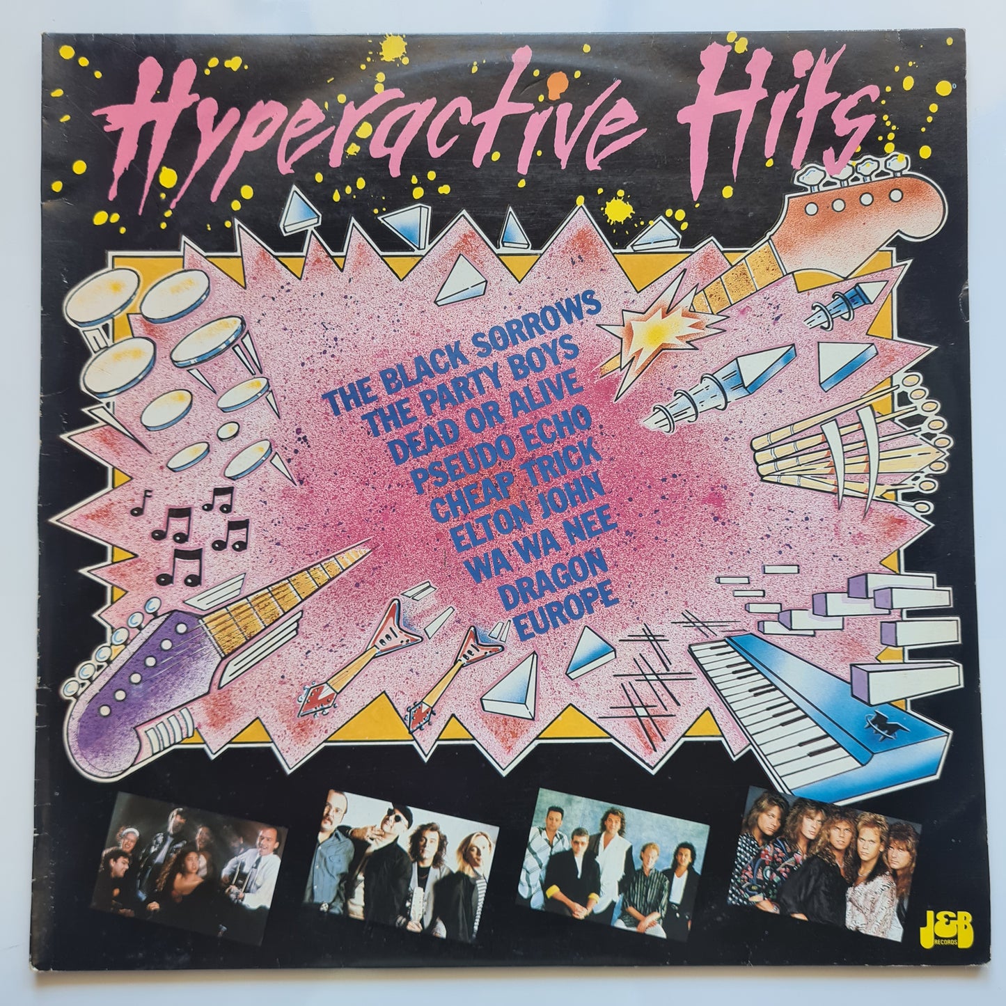 Various Artists/Hits Album - Hyperactive Hits - Vinyl Record LP (AUSTRALIAN ONLY PRESSING)