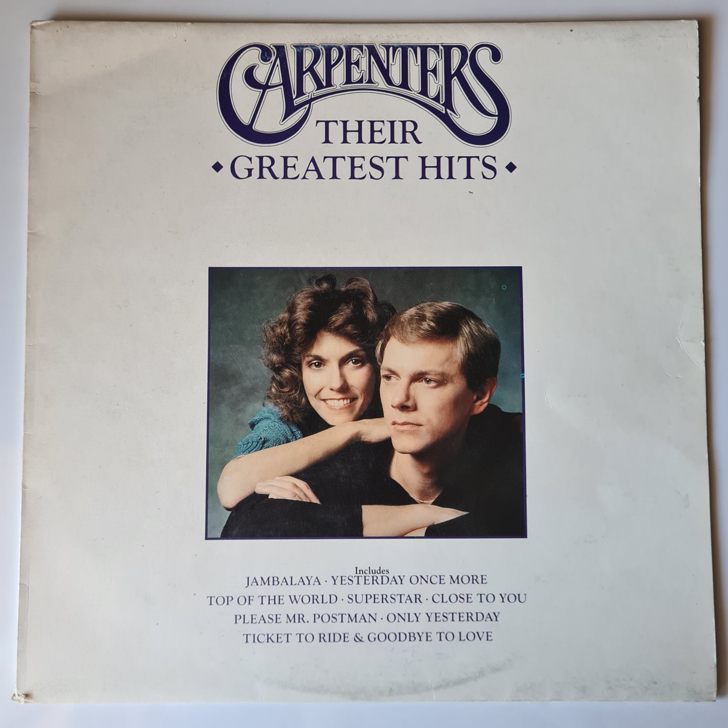The Carpenters – Their Greatest Hits - 1990 - Vinyl Record LP (near mint)