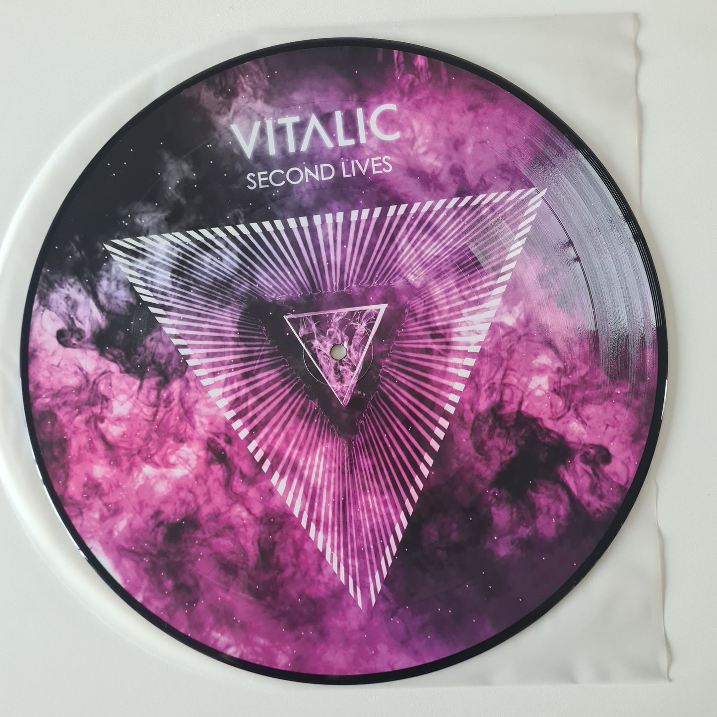 Vitalic – Second Lives - 2010 - Vinyl Record 12" Maxi Single Picture Disc *RARE*