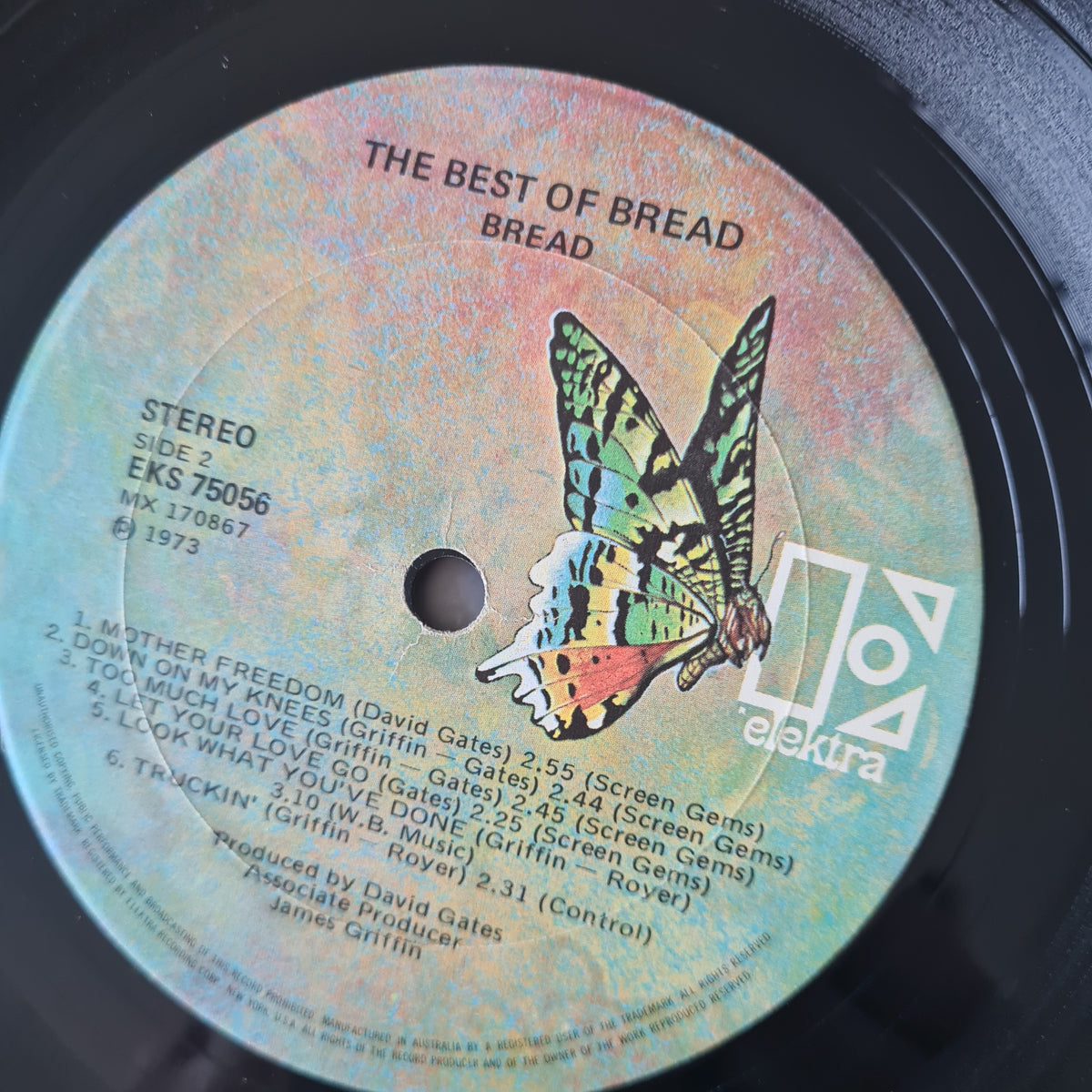 Bread – The Best Of Bread Volume One & Two - 1973/1974 - Vinyl Record 2LP