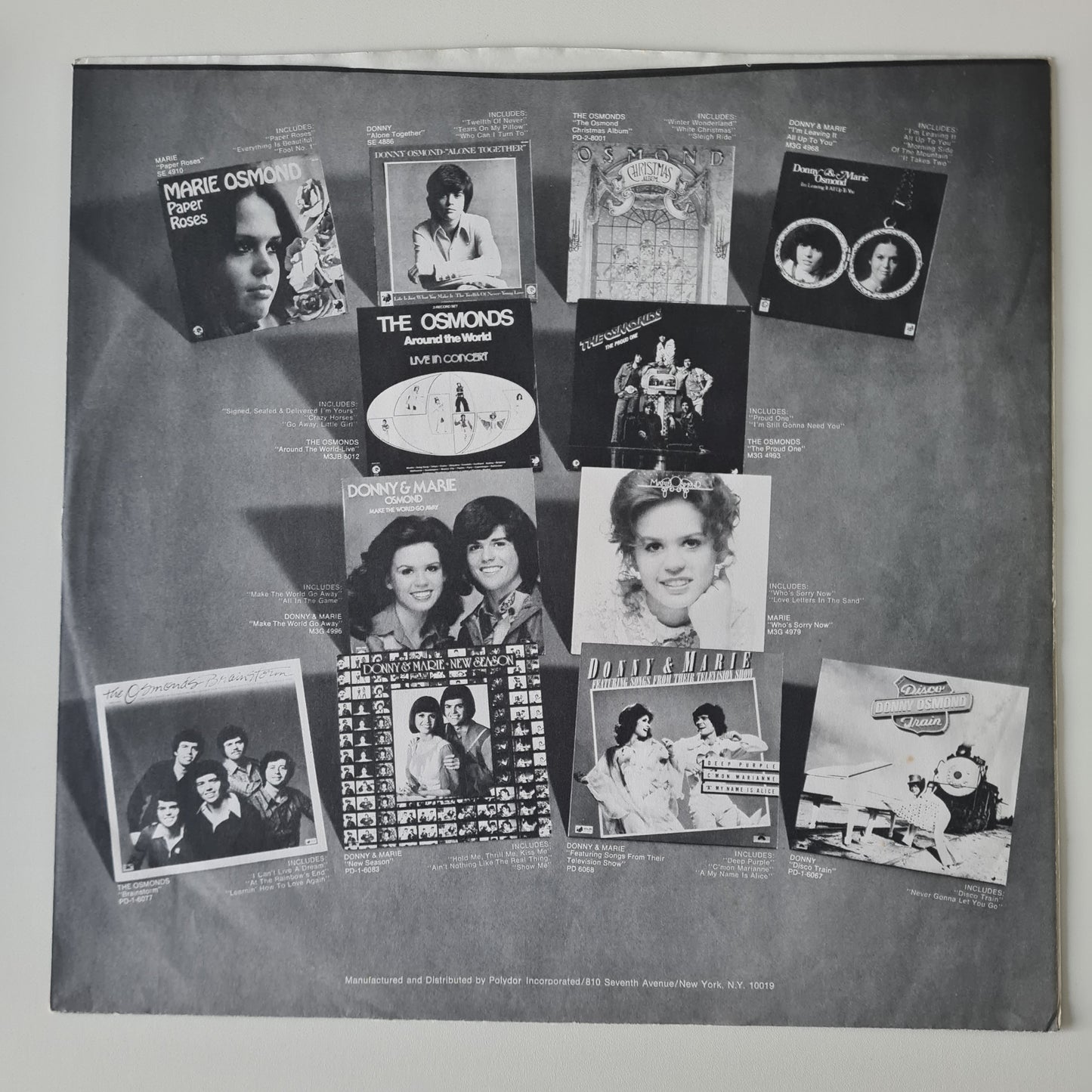 The Osmonds – The Osmonds Greatest Hits - 1977 - Vinyl Record 2LP