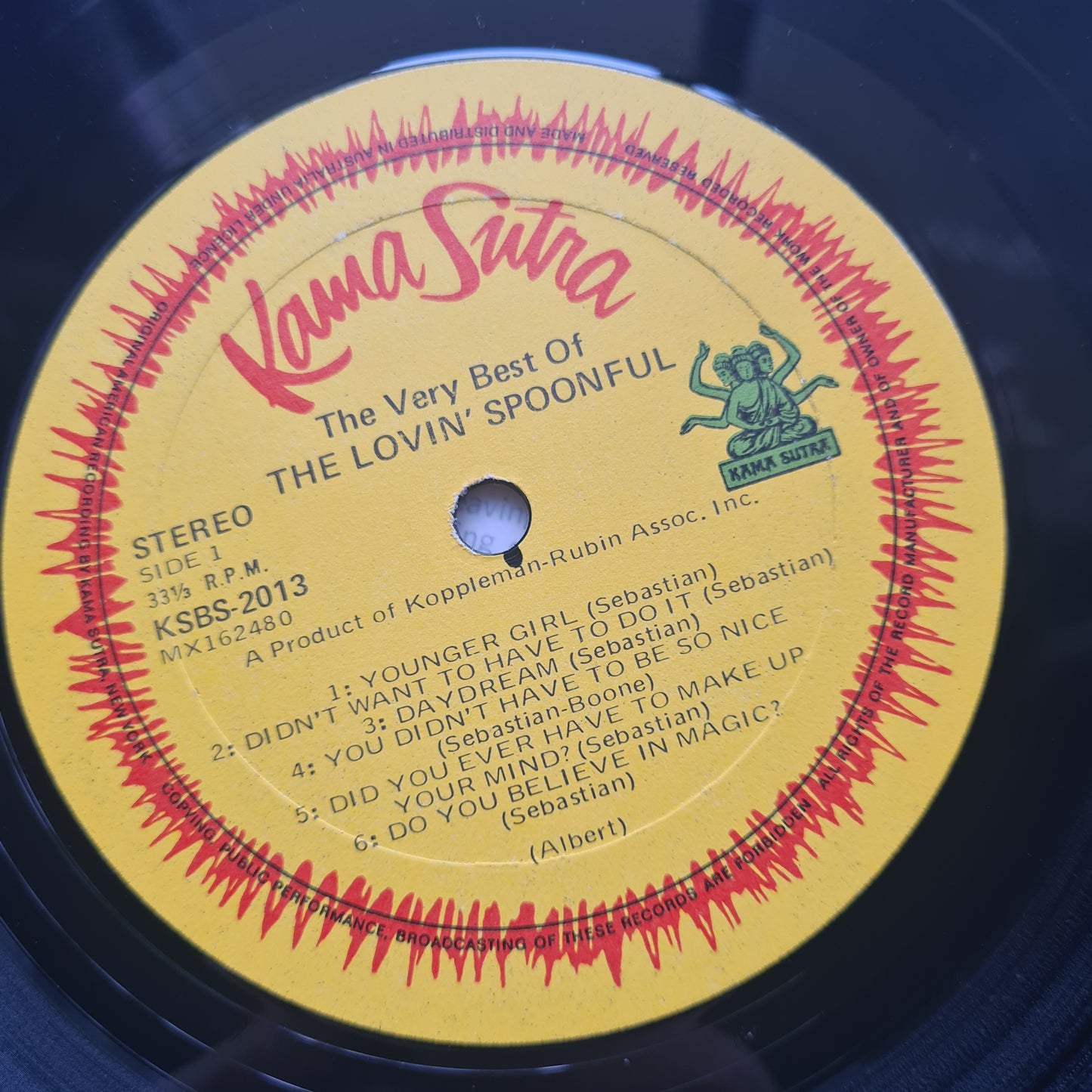 The Lovin' Spoonful – The Very Best Of The Lovin' Spoonful - 1970 - Vinyl Record LP (near mint)