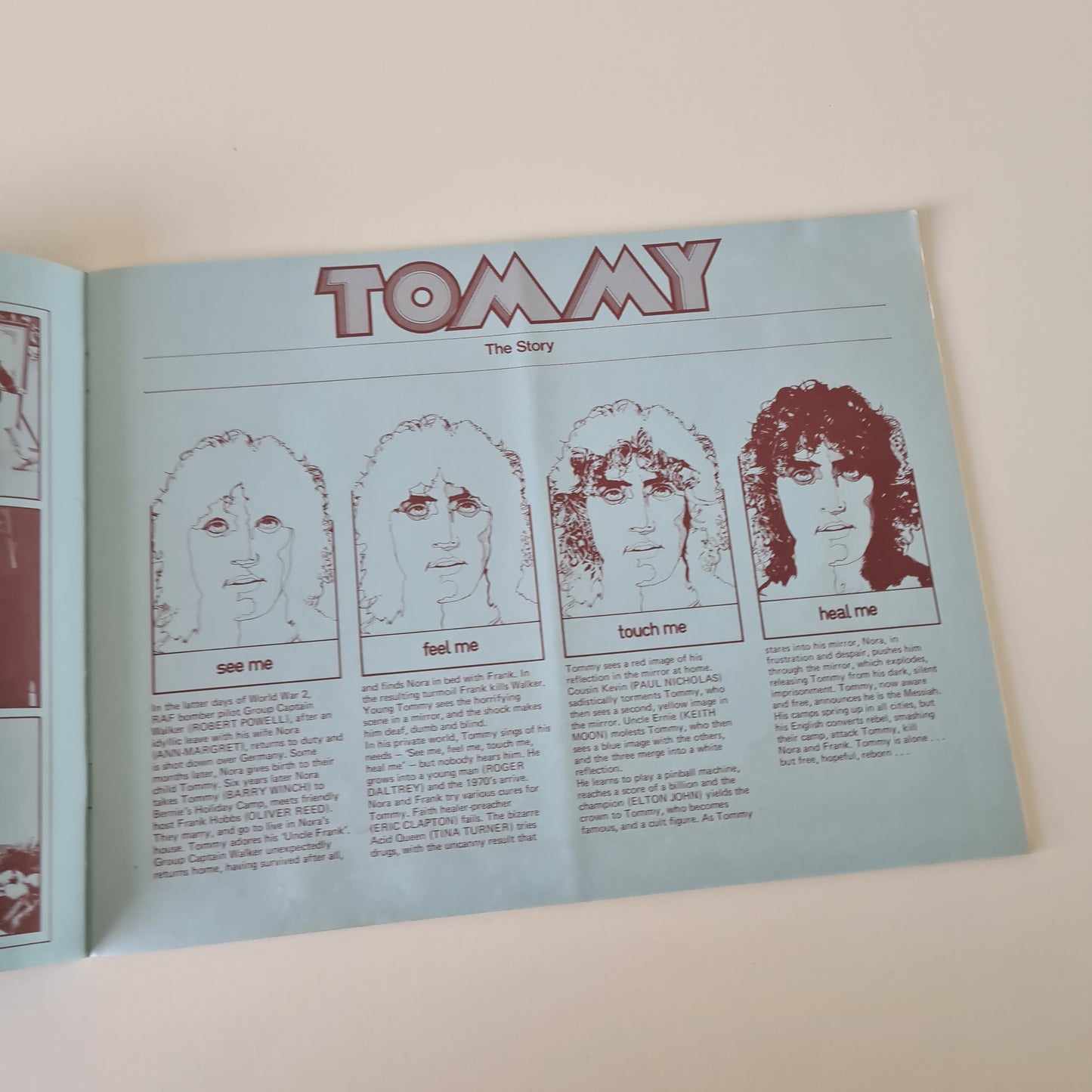 The Who – Tommy: The Movie - 1975 - Movie Cinema Program Booklet