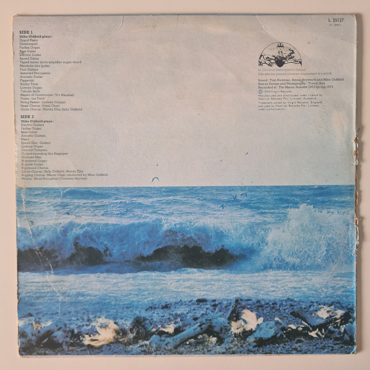 Mike Oldfield – Tubular Bells - 1974 - Vinyl Record LP