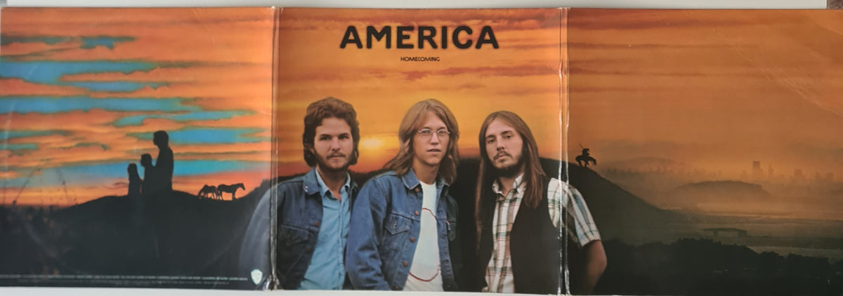 America – Homecoming - 1972 (1974 USA Tri-fold Pressing) - Vinyl Record LP