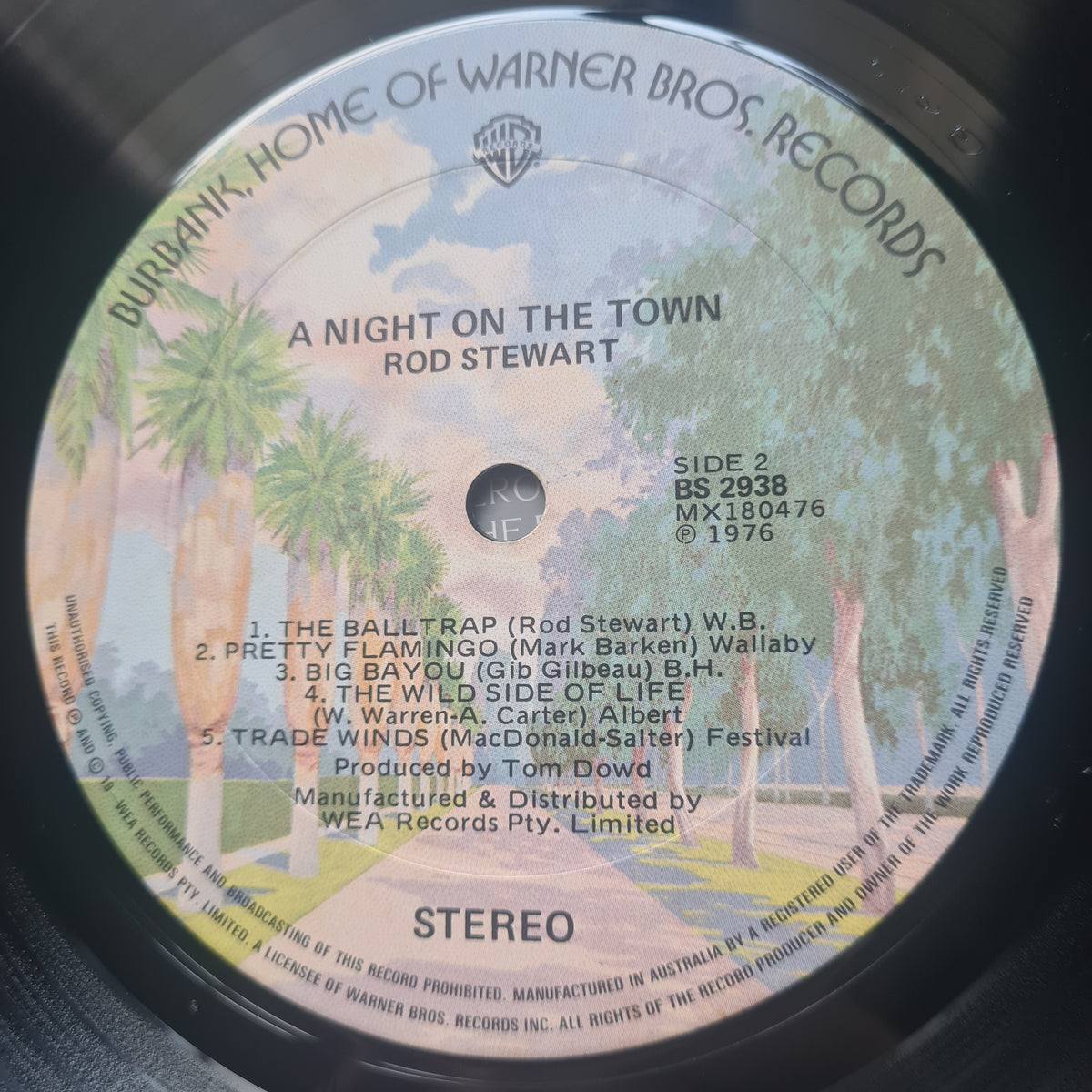 Rod Stewart – A Night On The Town - 1976 - Vinyl Record LP