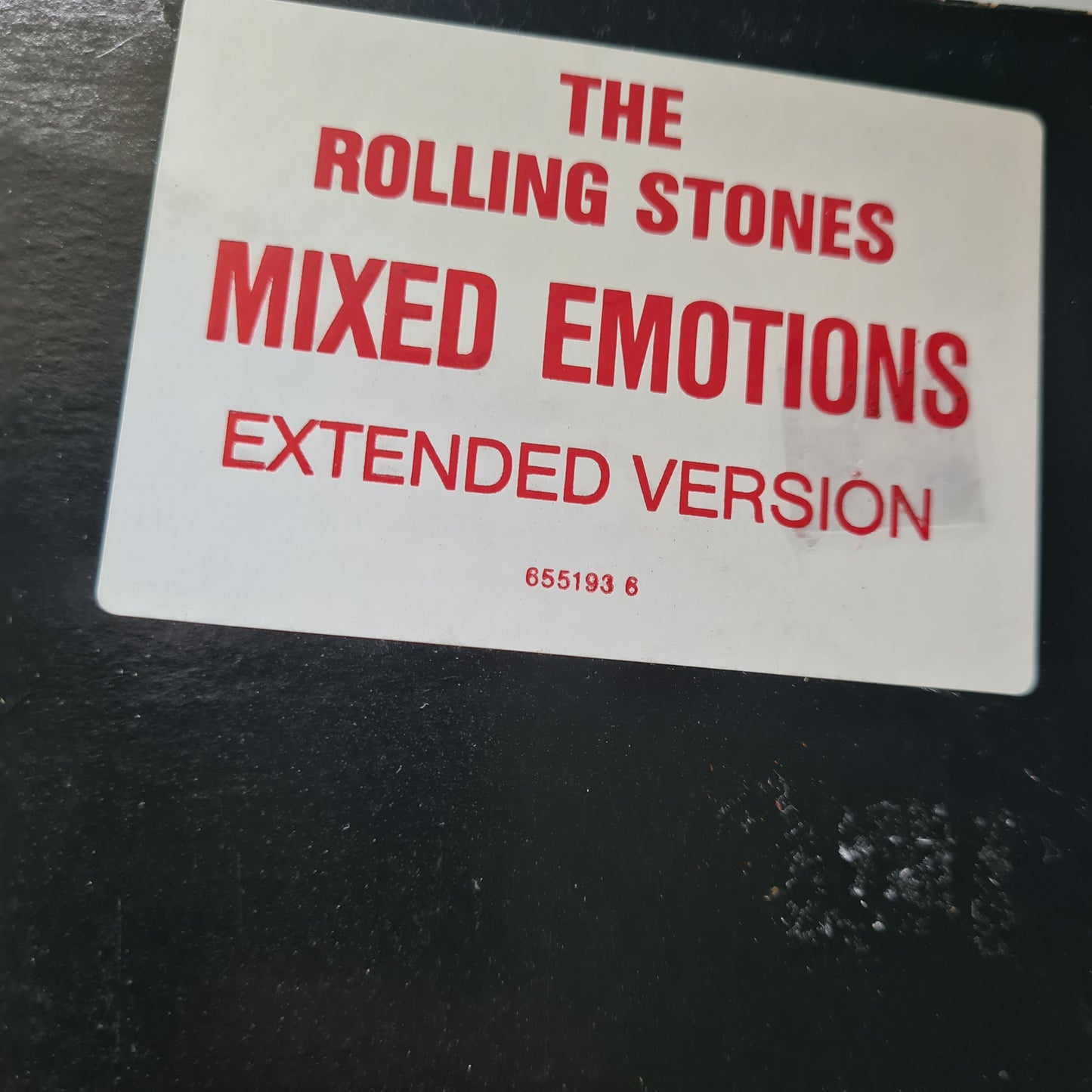 The Rolling Stones – Mixed Emotions 12" Mix - 1989 - Vinyl Record 12" Maxi Single