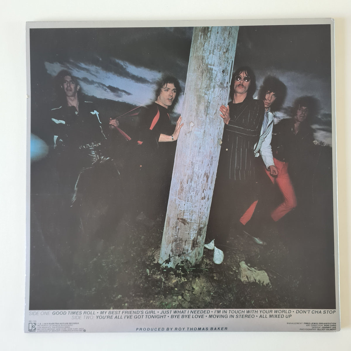 The Cars – The Cars (Debut Album) - 1978 (First Australian Pressing) - Vinyl Record LP (near mint)