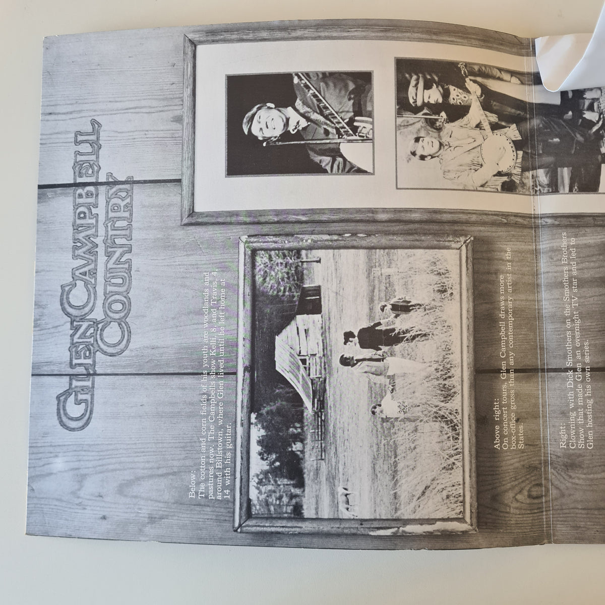Glen Campbell - Glen Campbell Country (Greatest Hits) - 1970 - Vinyl Record LP
