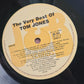 Tom Jones – The Very Best Of Tom Jones - 1983 - Vinyl Record LP