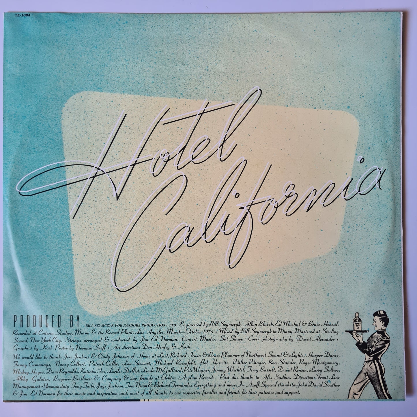 Eagles – Hotel California - 1976 (Australian Pressing) - (with poster) - Vinyl Record LP