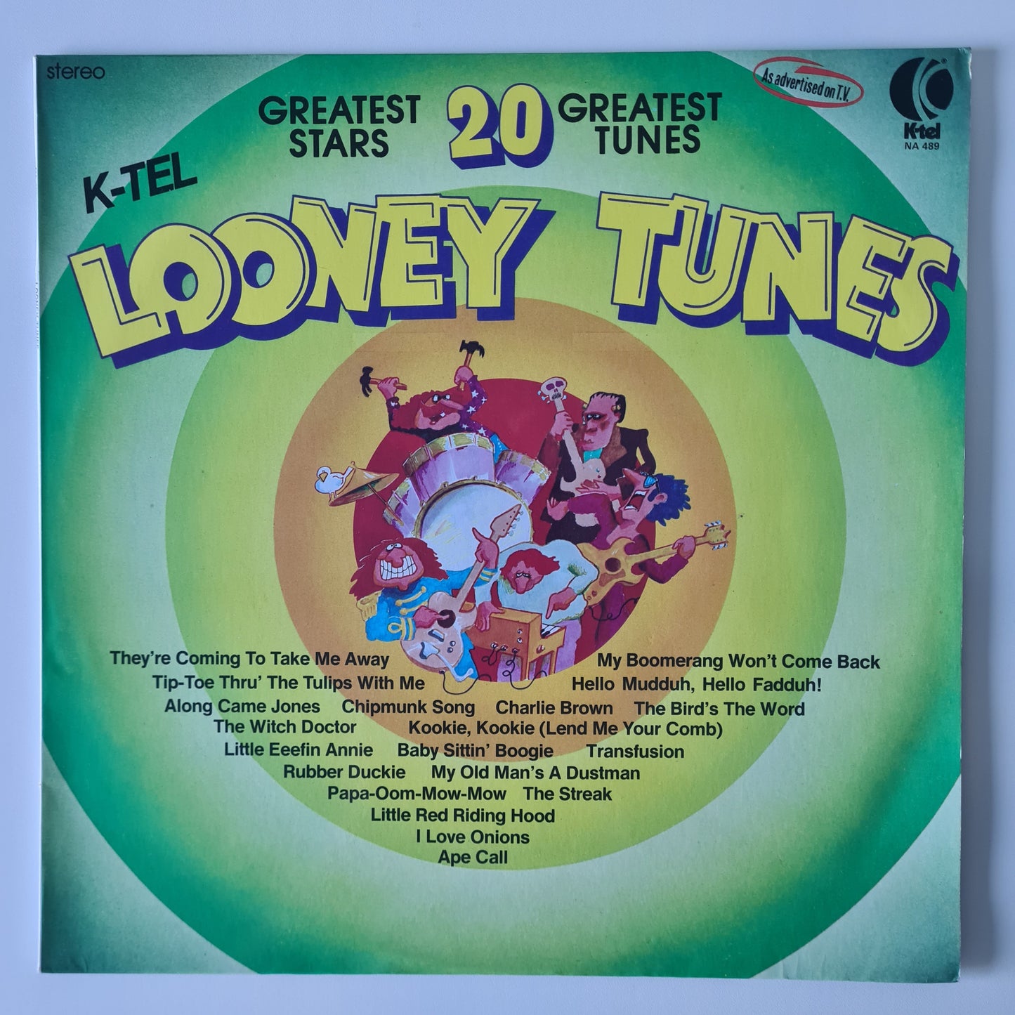 Various Artists – Looney Tunes - 1976 - Vinyl Record LP