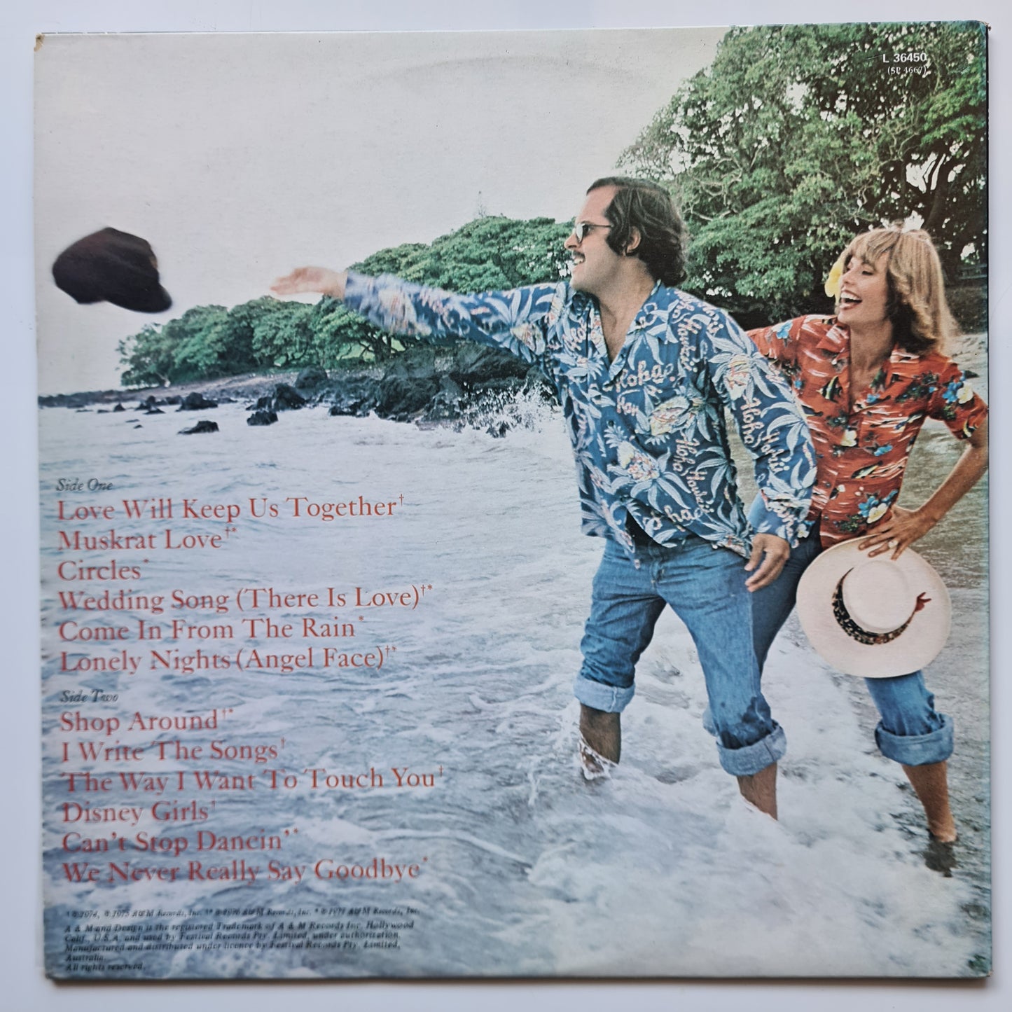 Captain And Tennille – Greatest Hits - 1977 (Gatefold Cover) - Vinyl Record LP
