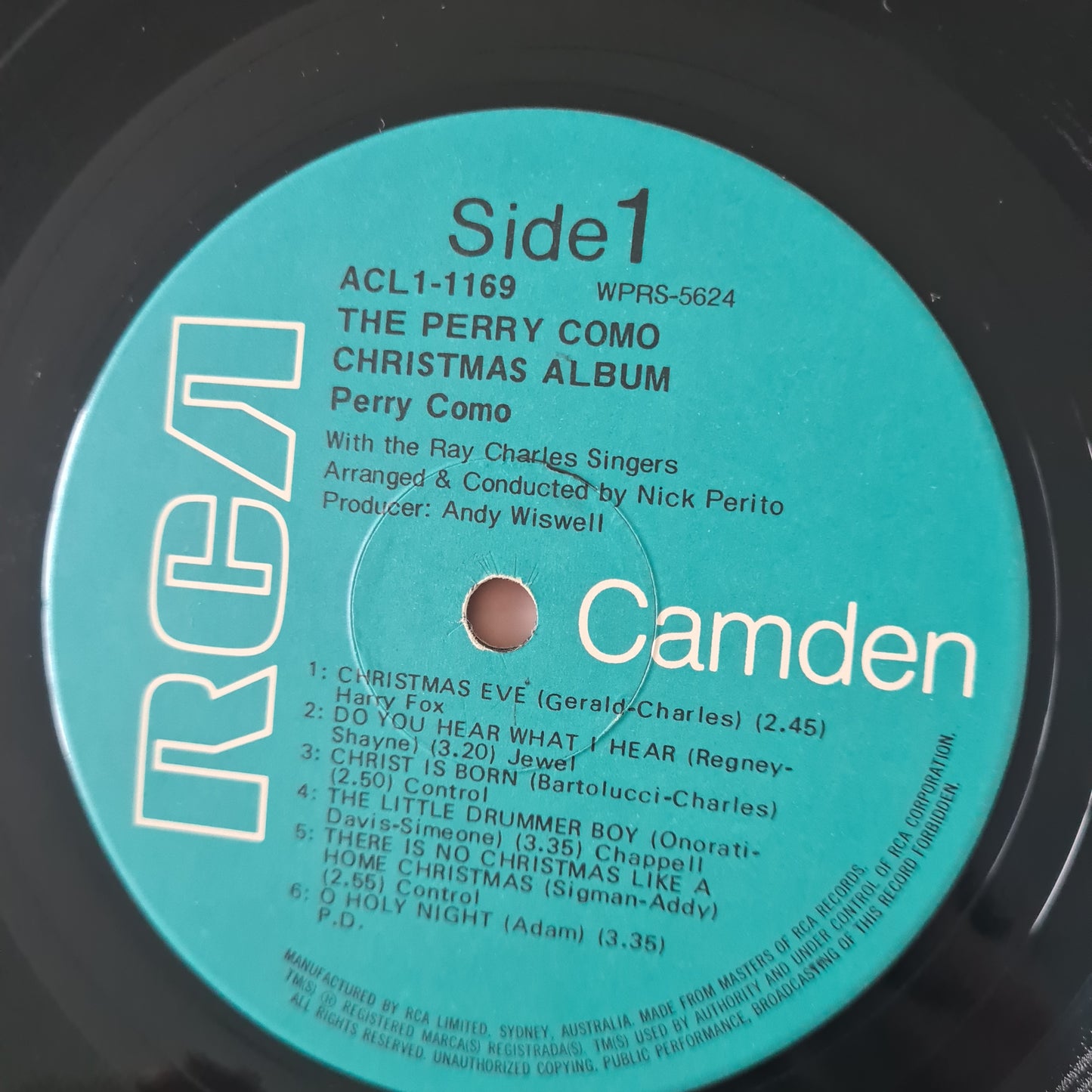 Perry Como – The Perry Como Christmas Album - 1968 (1976 Australian Pressing) - Vinyl Record LP