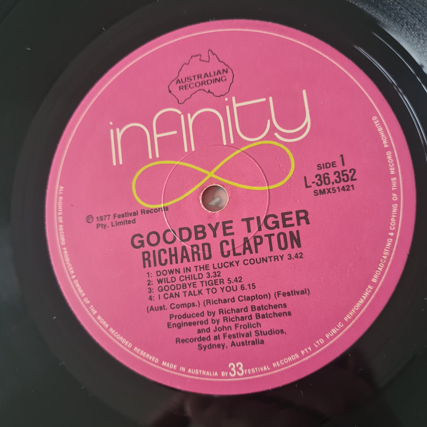 Richard Clapton – Goodbye Tiger - 1977 (Gatefold) - Vinyl Record LP
