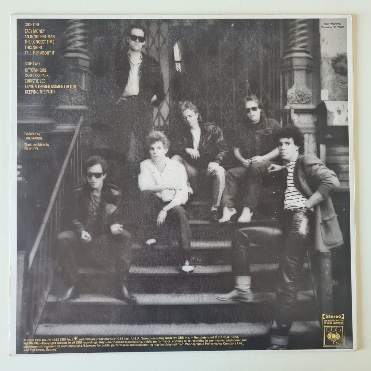Billy Joel – Innocent Man - 1983 - Vinyl Record LP (near mint)