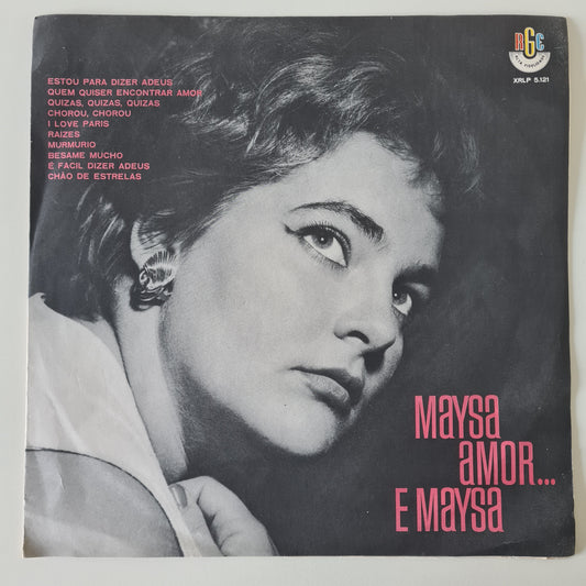 Maysa – Maysa, Amor... E Maysa - 1961 (First MONO Pressing) - Vinyl Record LP