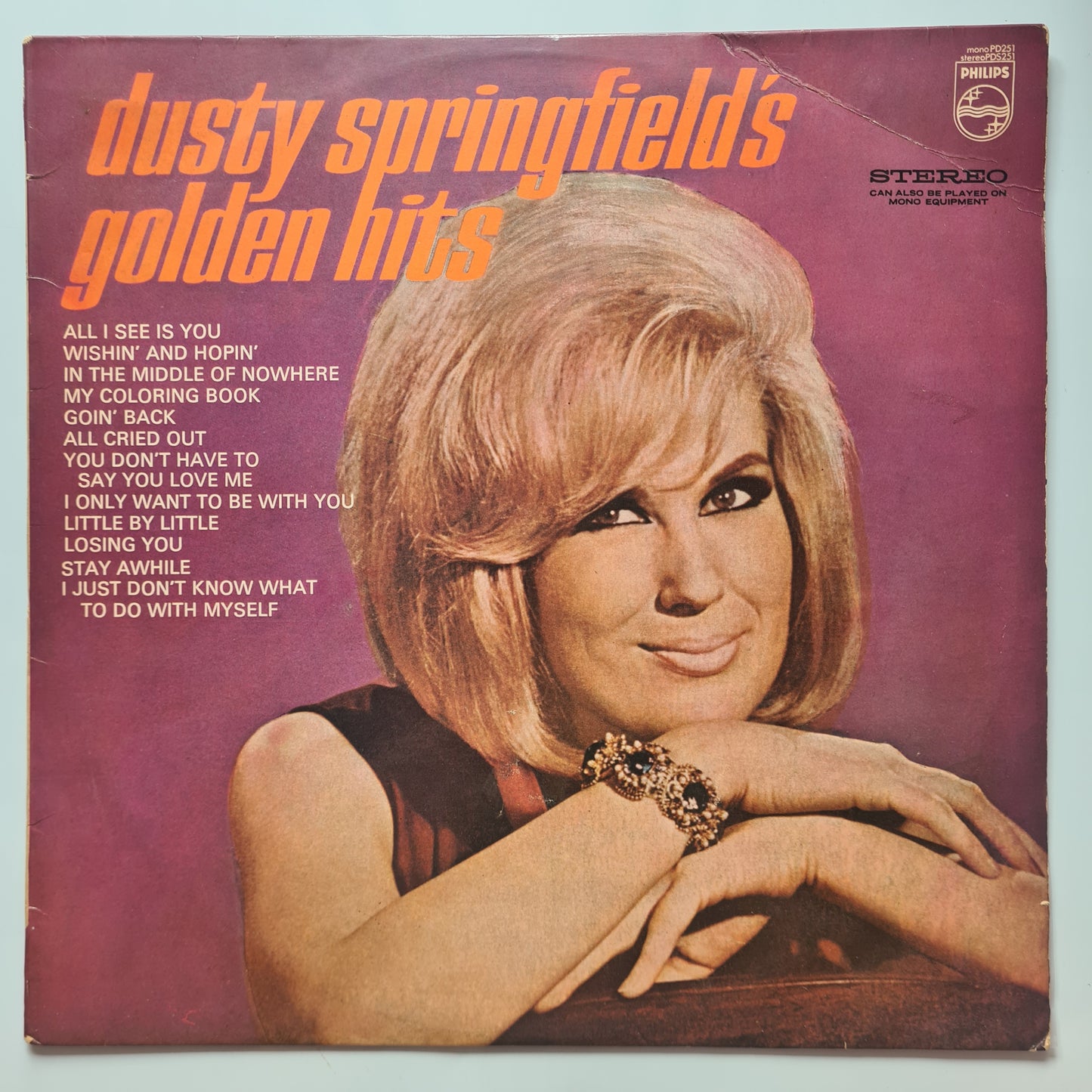 Dusty Springfield – Dusty Springfield's Golden Hits - 1967 - Vinyl Record LP