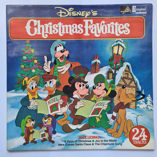 Larry Groce, The Mike Sammes Singers & The Disneyland Children's Sing-Along Chorus – Disney's Christmas Favorites - 1979 (1980 Australian Pressing) - Vinyl Record LP (near mint)