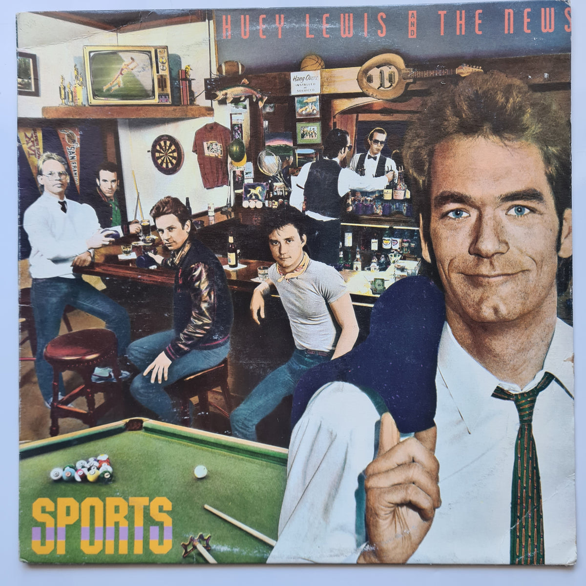 Huey Lewis & The News – Sports - 1984 - Vinyl Record LP