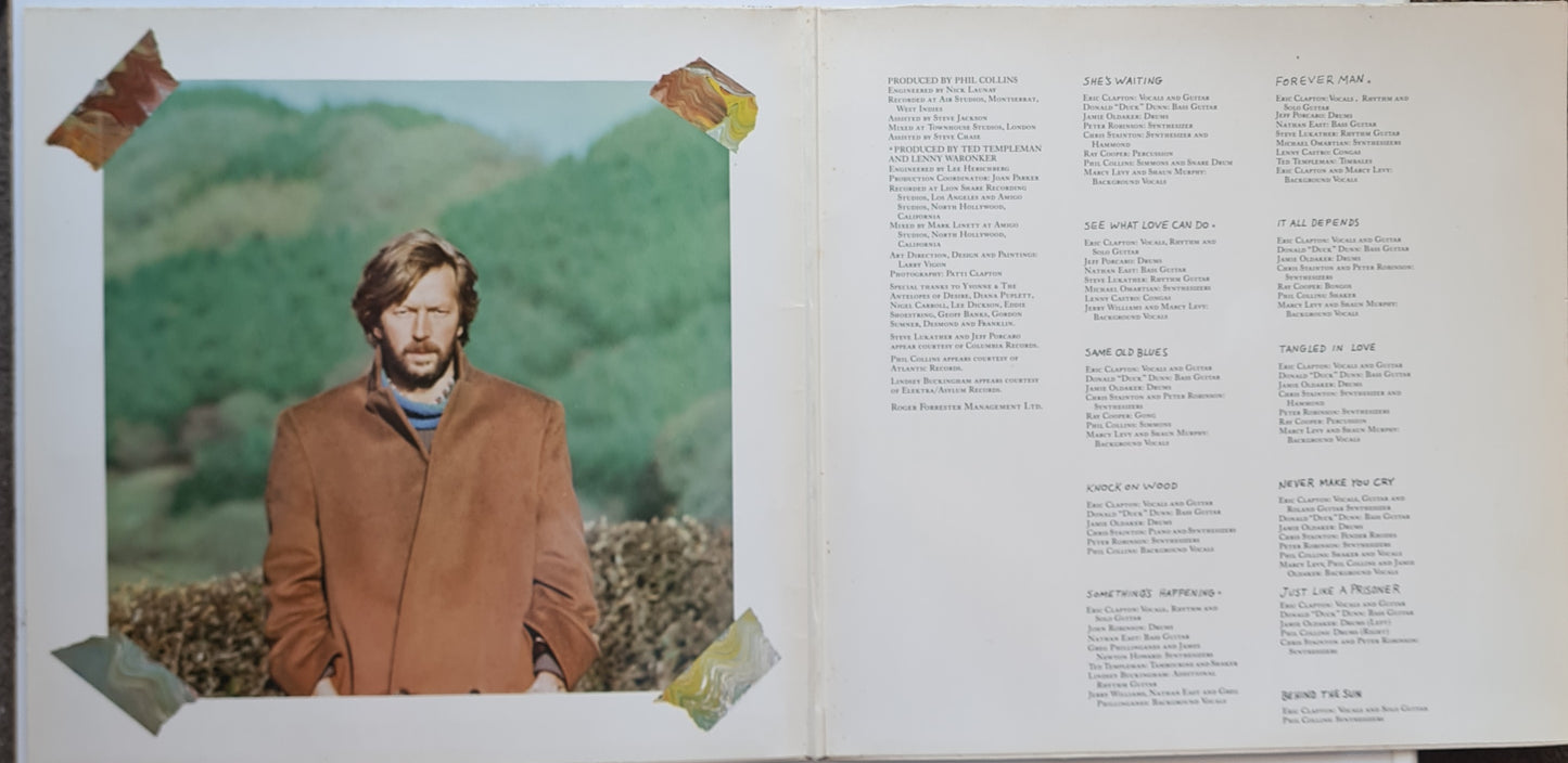 Eric Clapton – Behind The Sun - 1985 (European Pressing) - Vinyl Record LP