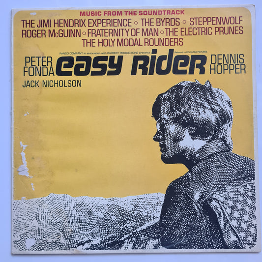 Various – Easy Rider (Music From The Soundtrack) - 1969 (70's Australian Reissue) - Vinyl Record LP