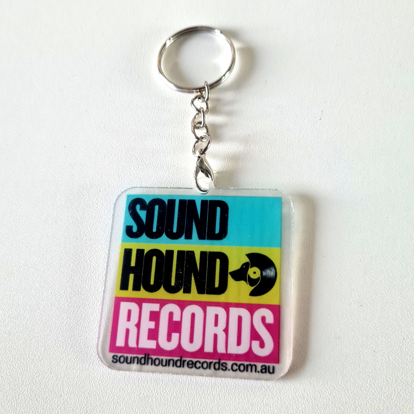 Sound Hound Records - Acrylic Keyring / Keychain - Free Shipping!