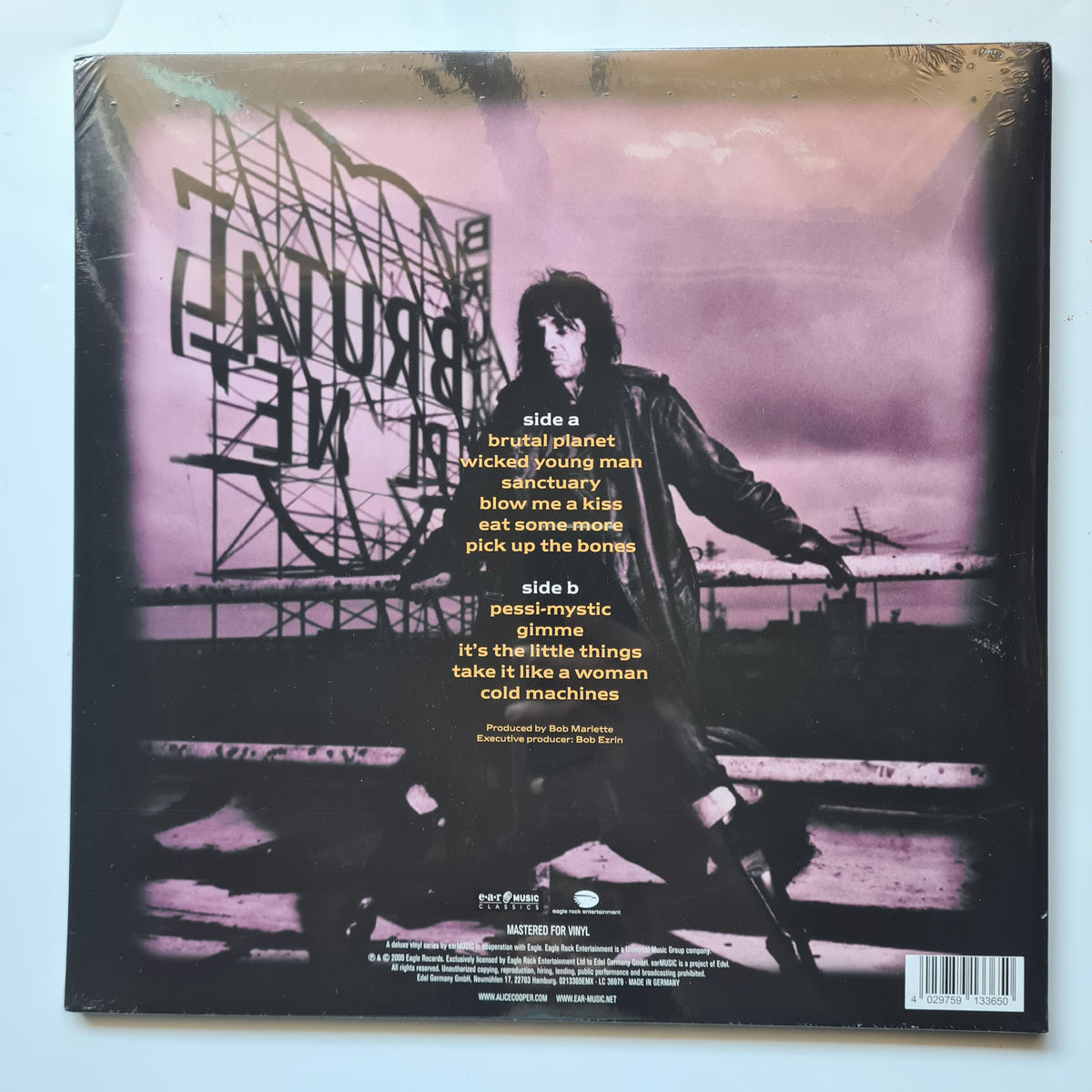 Alice Cooper – Brutal Planet - 2000 (2019 European Pressing) - Vinyl Record LP (Brand New Sealed)