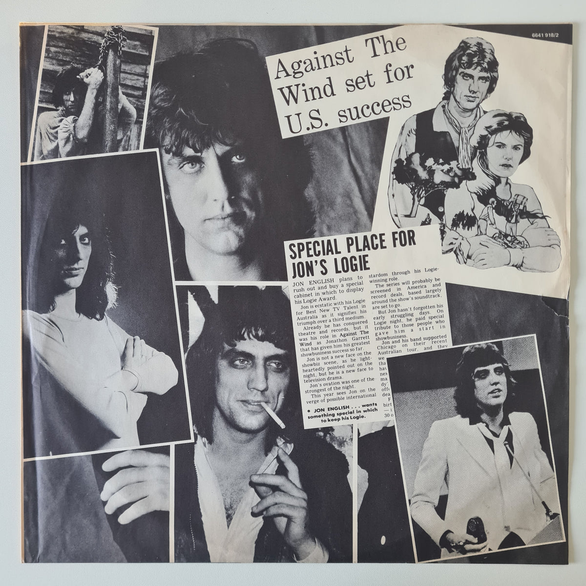 Jon English – English History - 1979 - Vinyl Record LP