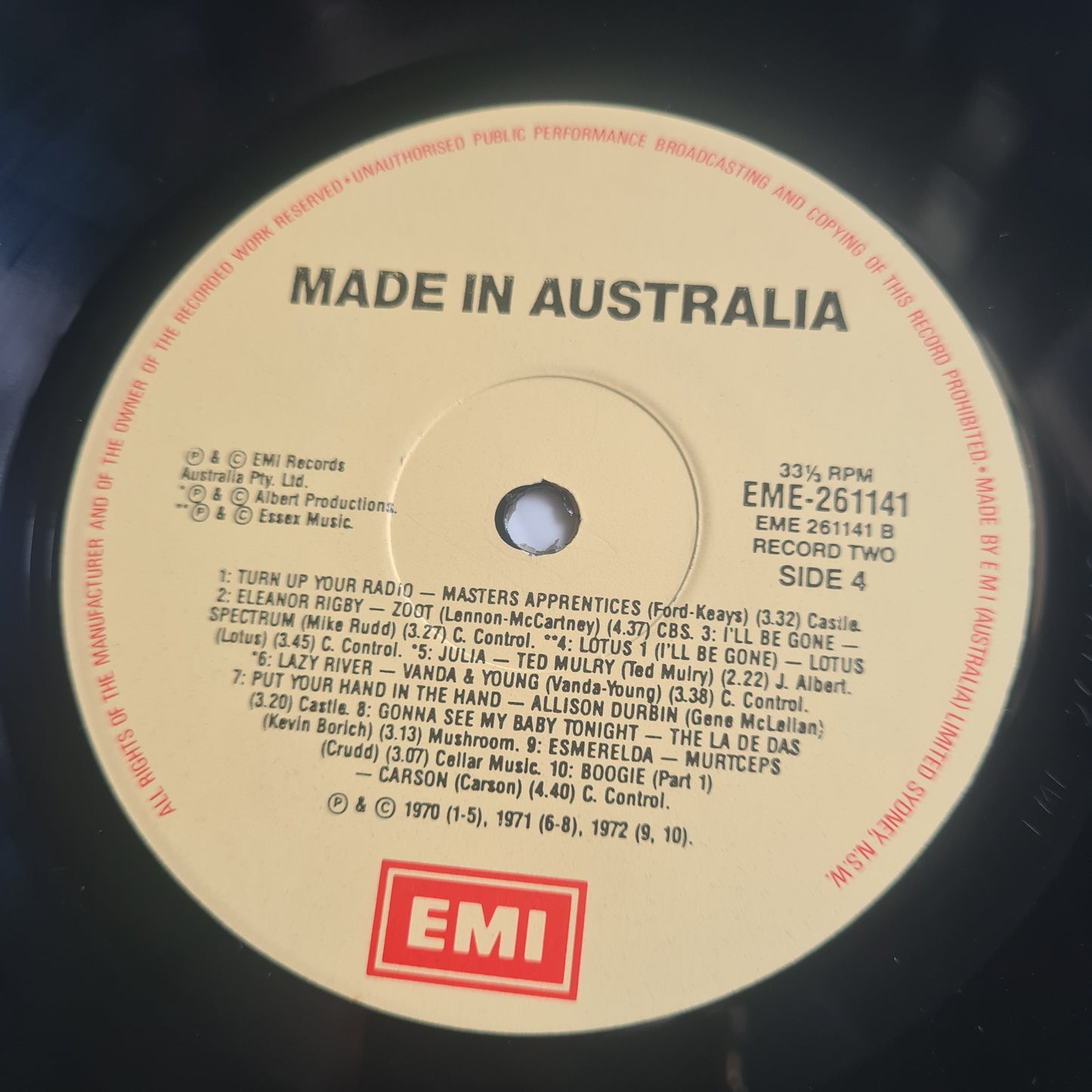 Various – Made In Australia - 1987 - Vinyl Record 2LP