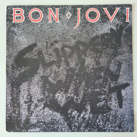 Bon Jovi – Slippery When Wet - 1986 - Vinyl Record LP