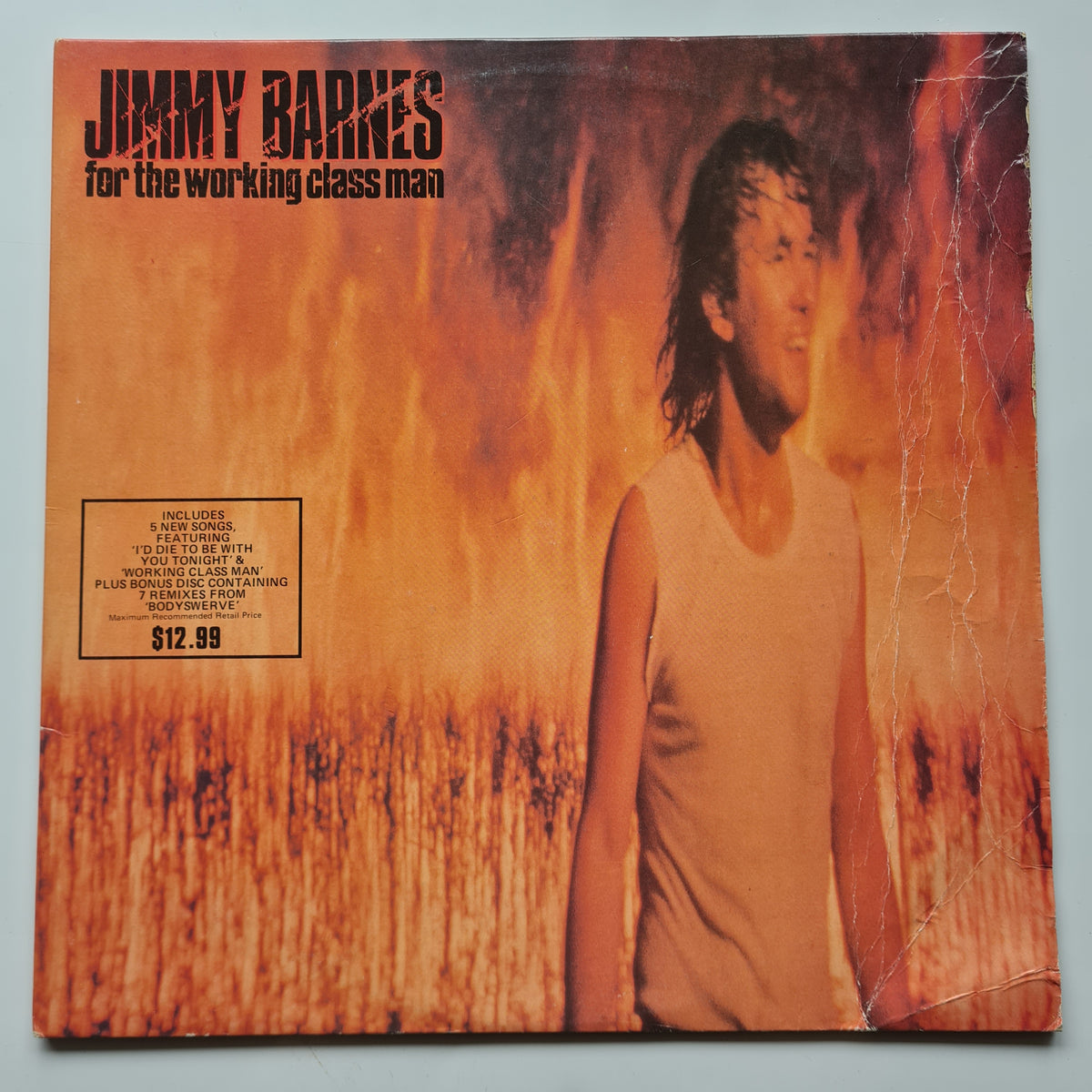 Jimmy Barnes – For The Working Class Man - 1985 (Late 80s Australian Repress) - Vinyl Record 2LP